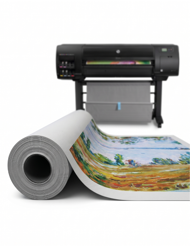 Plotter Canvas Baskı Kağıdı Pigment 61cm x30m 260 Gr Mat
